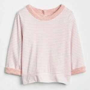 NWT Baby Reversible Pullover Sweatshirt 0-3m